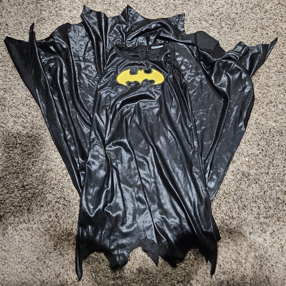 Rubie's Black and Yellow Superhero Cape & Dress for Kids